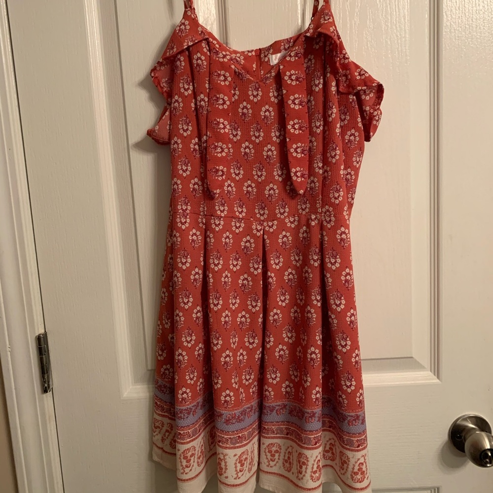 Printed shorts jumpsuit